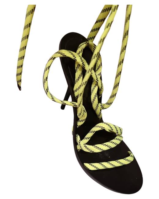 Balenciaga tie up cheap sandals