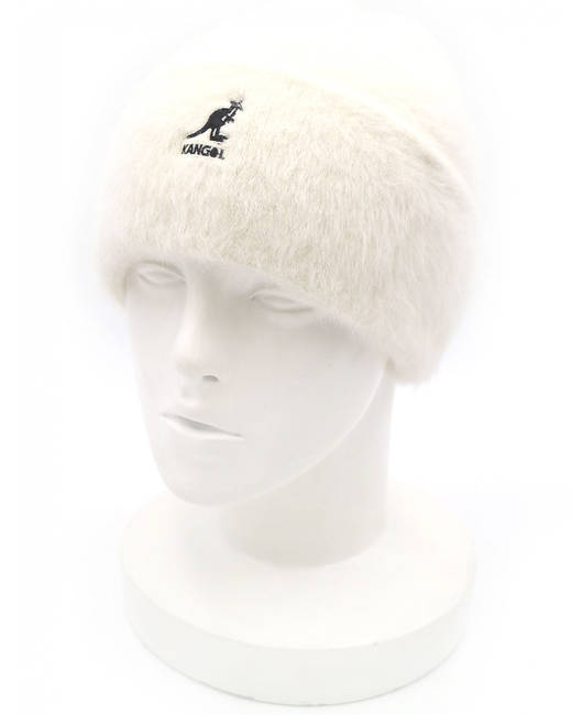 ASOS DESIGN trapper hat with badge in brown faux fur