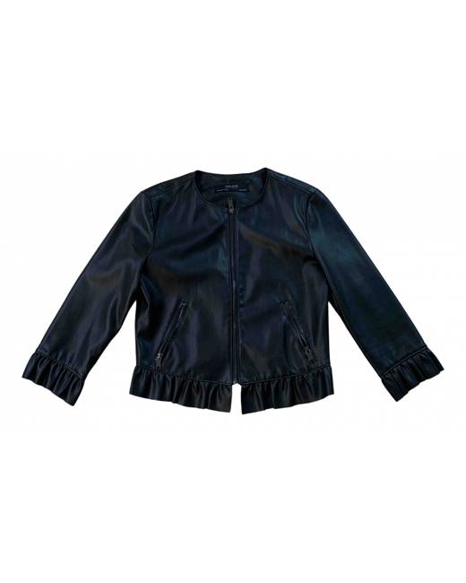 Frill hot sale jacket zara