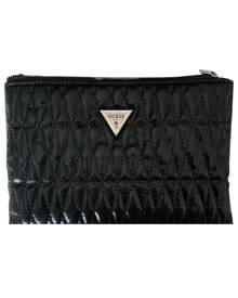 guess black clutch bag