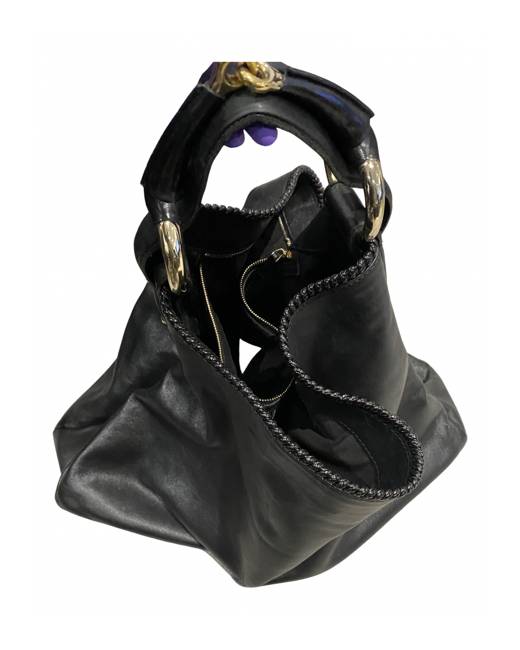 Gucci Hobo Bag Horsebit Large Black Leather