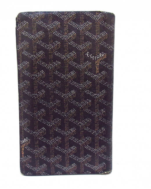 Goyard Goyard Black And Brown Goyardine Canvas & Clamecy Cowhide Churchill  3 Cigar Case Available For Immediate Sale At Sotheby's