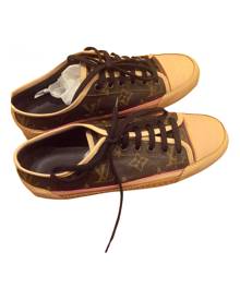 Louis Vuitton FrontRow Brown Leather Trainers for Women 36.5 EU Louis Vuitton FrontRow Brown Leather Trainers for Women 36.5 EU