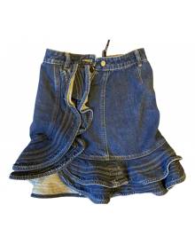 Self Portrait \N Blue Denim - Jeans skirt for Women 6 UK