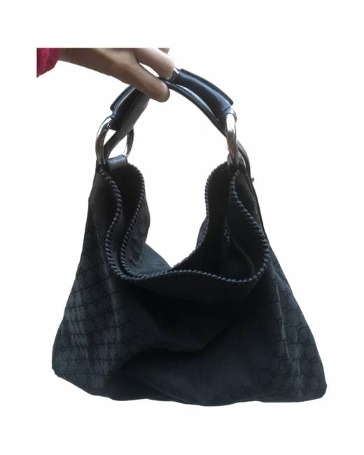 gucci hobo black