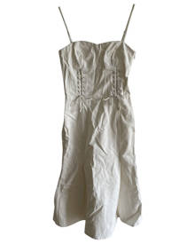 Miss Sixty \N White Denim - Jeans dress for Women S International Miss Sixty \N White Denim - Jeans dress for Women S International