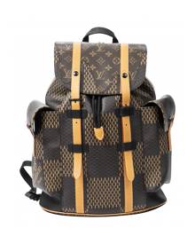 Louis Vuitton Backpack Vintage Montsouris Brown Cloth ref.1015889 - Joli  Closet