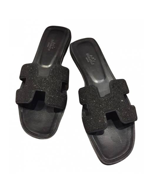 Glitter hermes clearance sandals