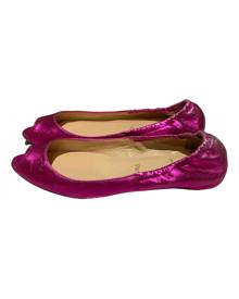 Christian Louboutin Girl's Melodie Chick Leather Ballerina Flats