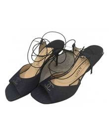 Chanel \N Navy Sandals for Women 38 EU