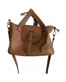Meli Melo Womens Handbag Size Medium Ivory Color Block Bucket Bag Purse  Casual