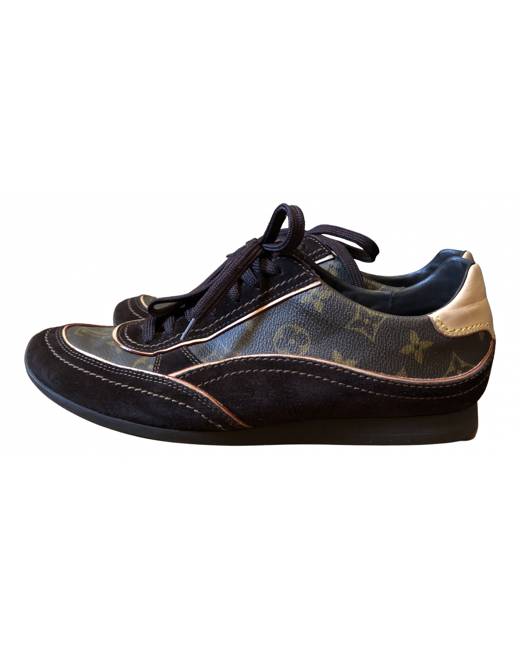 Louis Vuitton, Shoes, Brown Louis Vuitton Monogram Shoes Size 42