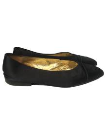 Chanel \N Blue Cloth Ballet flats for Women 37.5 EU