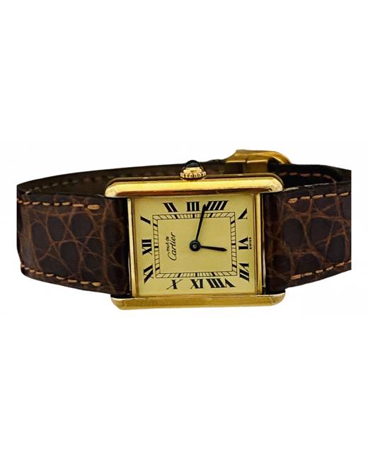 Cartier men's tank solo on sale watch