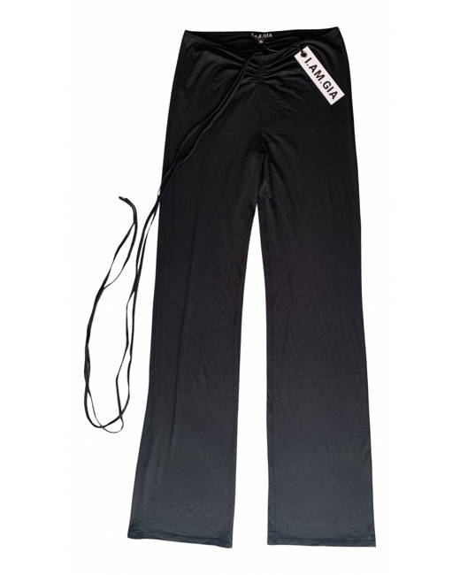 Trousers Pants Fashion Women White Cross Straps Pants Casual Pencil Pants  High Waist Long Trousers Ladies Streetwear S Pants at Amazon Women's  Clothing store