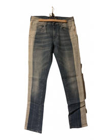 Jacob Cohen \N Blue Cotton Trousers for Women S International Jacob Cohen \N Blue Cotton Trousers for Women S International