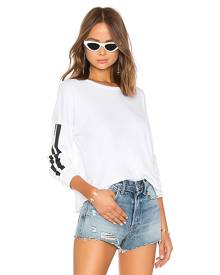Michael Lauren Keegan Crop Tee in White - White. Size S (also in XS). Michael Lauren Keegan Crop Tee in White - White. Size S (also in XS).