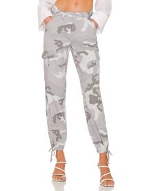 superdown Kayla Camo Jogger Pant in Grey Camo - Grey. Size 27 (also in 23).