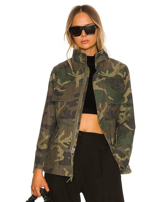 womens military utility jacket