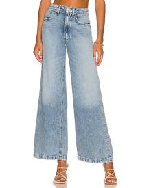Hudson Jeans Jodie High Loose Wide Leg Jean in Blue. Size 31.
