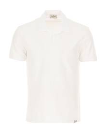 Brooksfield Polo Shirt for Men On Sale, White, Cotton, 2021, L M XL XXL Brooksfield Polo Shirt for Men On Sale, White, Cotton, 2021, L M XL XXL