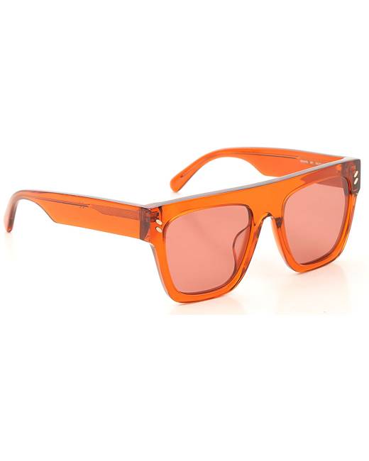 Orange Mercury And Gold Retro Square Sunglasses For Men And Women-Uniq –  UNIQUE & CLASSY