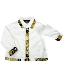 Versace Baby Shirts for Boys On Sale, White, Cotton, 2021, 24M 6M