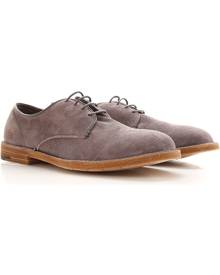 Premiata Lace Up Shoes for Men Oxfords, Derbies and Brogues On Sale in Outlet, antracite, Suede leather, 2021, 5.5 6.5