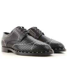 Dolce & Gabbana Lace Up Shoes for Men Oxfords, Derbies and Brogues On Sale in Outlet, Black, Leather, 2021, 8.5 9.5