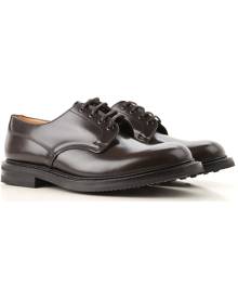 Church's Lace Up Shoes for Men Oxfords, Derbies and Brogues On Sale, Light Ebony, Leather, 2019, 42 43