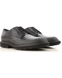 Tods Lace Up Shoes for Men Oxfords, Derbies and Brogues, Black, Leather, 2019, 38.5 38.5,39 40 41 42.5 46