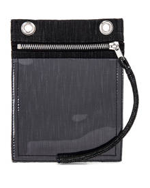 DRKSHDW by Rick Owens Security Pocket Bag in Black - Black. Size all.