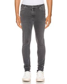 Nudie Jeans Skinny Lin in Concrete Grey - Gray. Size 29x32 (also in ).