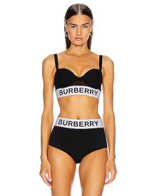 burberry corset bikini top