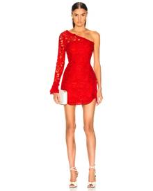 Alexis Tansy Dress in Red Lace - Red. Size L (also in ).