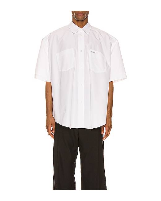 Balenciaga Men's Short Sleeve Shirts - Clothing | Stylicy