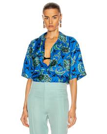 Givenchy Hawaii Shirt in Blue,Floral,Tropical