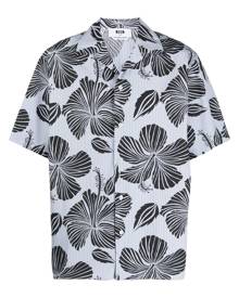 MSGM - Shirt With All-over Print