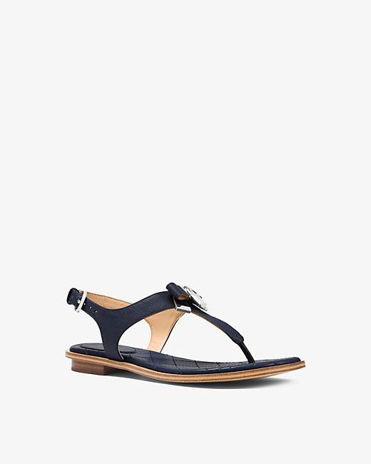 Alice saffiano hot sale leather sandal