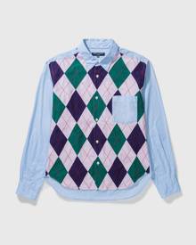 Comme Des Garçons Homme Patchwork Shirt