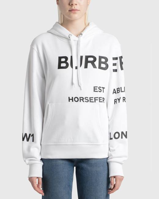 burberry women's hooded sweatshirt