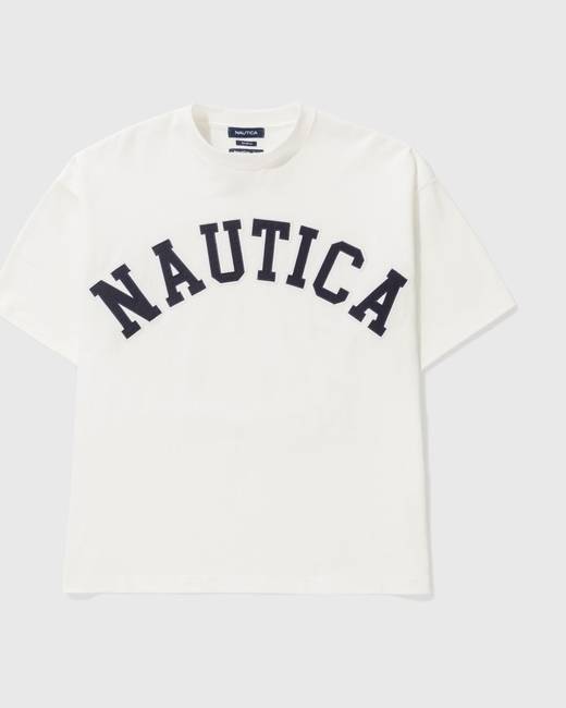 black and white nautica shirt