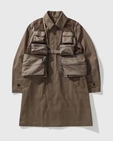 Undercover Utility Pockets Check Coat