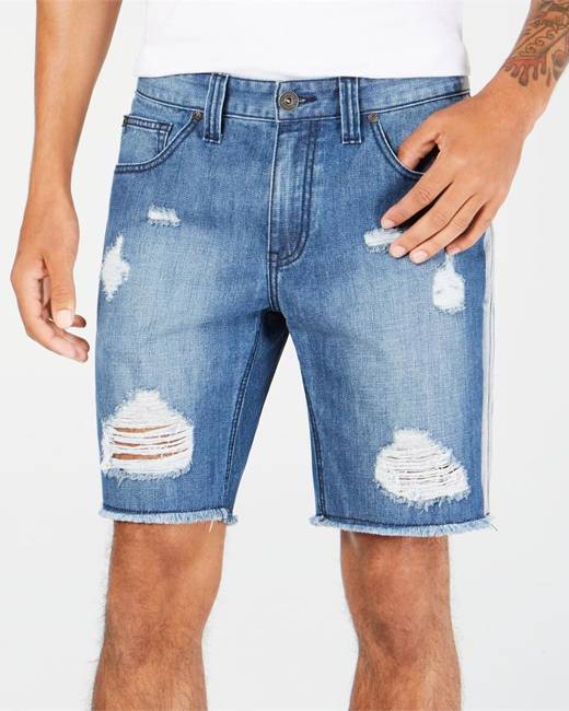 macys mens jean shorts