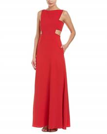 Jill Jill Stuart Women's Dress Lipstick Red Size 8 Maxi Cutout Jill Jill Stuart Women's Dress Lipstick Red Size 8 Maxi Cutout