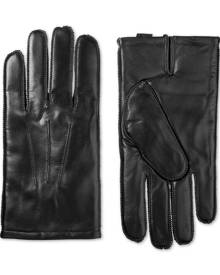 Isotoner Mens Winter Gloves Black Size Large L Leather Touchscreen Isotoner Mens Winter Gloves Black Size Large L Leather Touchscreen