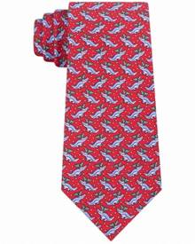Tommy Hilfiger Men's Red Assorted Slim Holiday Skinny Neck Tie Silk Tommy Hilfiger Men's Red Assorted Slim Holiday Skinny Neck Tie Silk