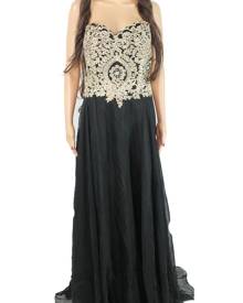 Meier Collection Women's Dress Black Size 20 Plus Strapless Gown Meier Collection Women's Dress Black Size 20 Plus Strapless Gown