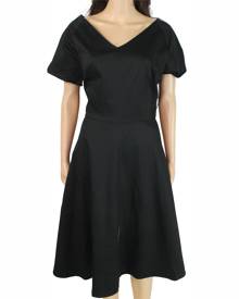 Luouse Women's Dress Classic Black Size 3X Plus A-Line Fit & Flare Luouse Women's Dress Classic Black Size 3X Plus A-Line Fit & Flare