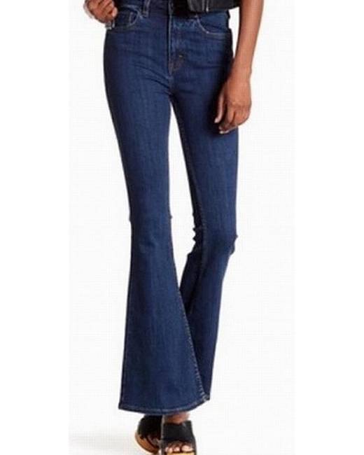 Womens Clothing Jeans Flare and bell bottom jeans Free People Cotton New Dawn Flare in Blue 
